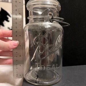 Ball Clear Glass Jar